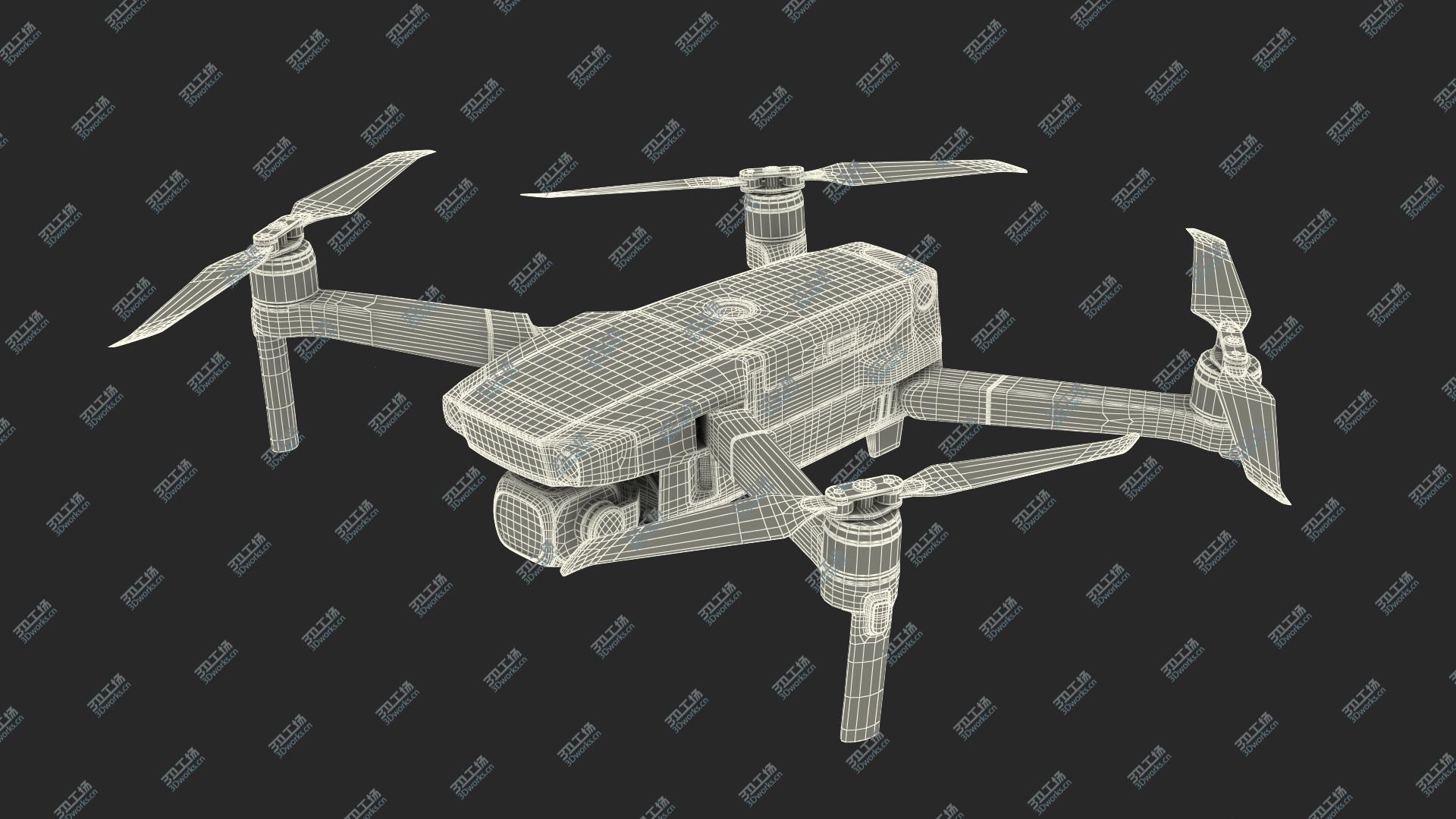 images/goods_img/2021040164/DJI Mavic 2 Pro Quadcopter with 4K Hasselblad Camera 3D model/3.jpg